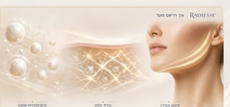 מיקרוספירות CaHA, עידוד קולגן ומיצוק העור